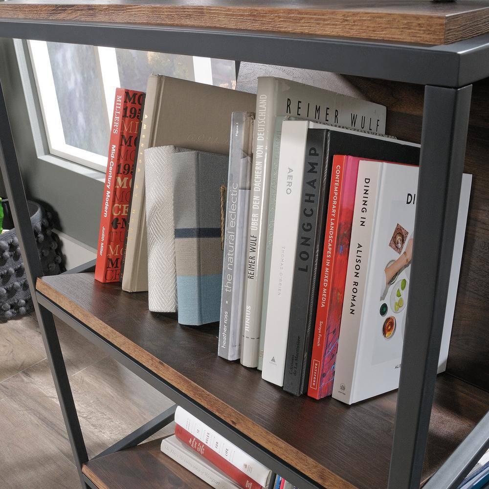 Sauder Nova Loft Accent Storage Cabinet, Grand Walnut Finish