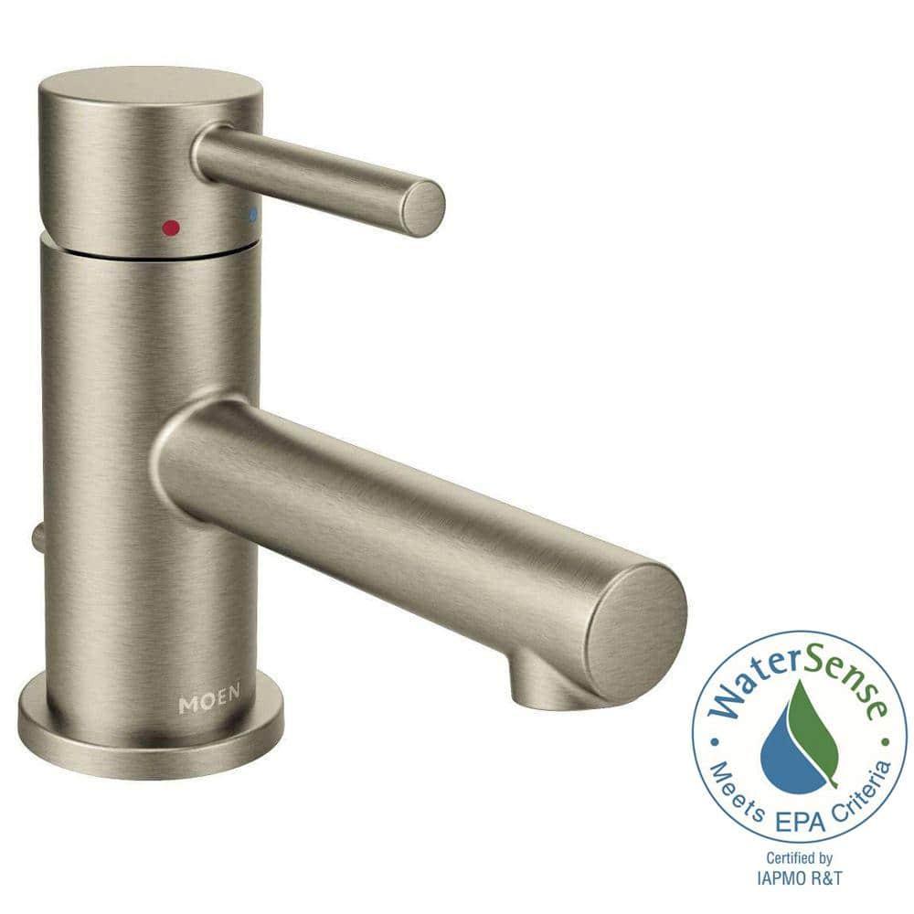 Moen Align Brushed Nickel One-Handle Bathroom Faucet