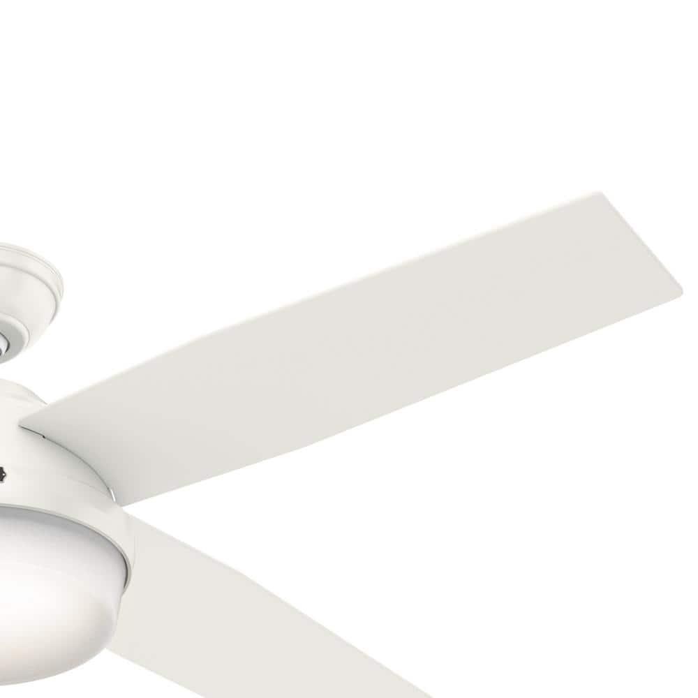 Dempsey 52" 4 - Blade Contemporary Indoor Ceiling Fan with Lights and Remote