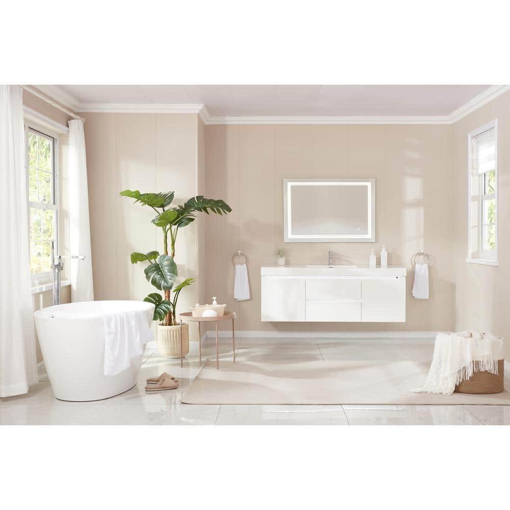 Freestanding Soaking Acrylic Bathtub