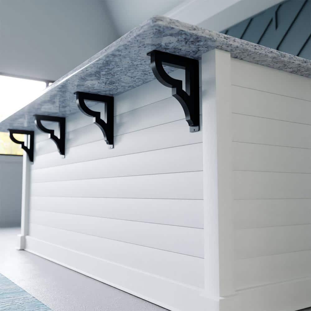 Ekena Millwork Bradford Wrought Iron Bracket