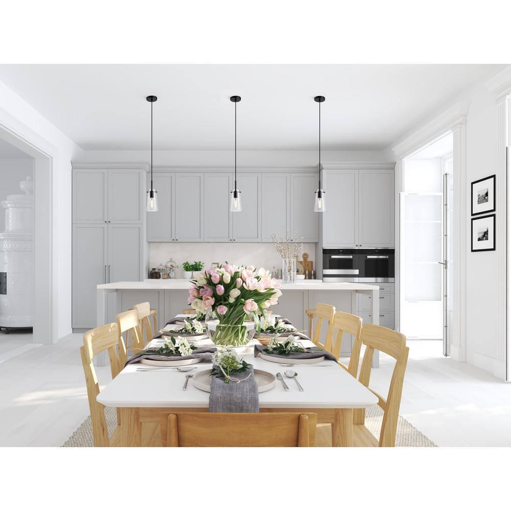 Z-Lite Kira 1 - Light Pendant in  Matte Black