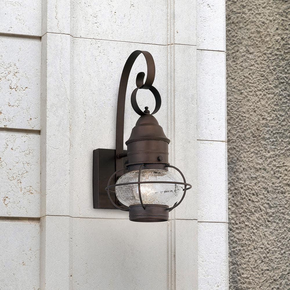 1761-RT-Designers Fountain-Nantucket - One Light Outdoor Onion Wall Lantern