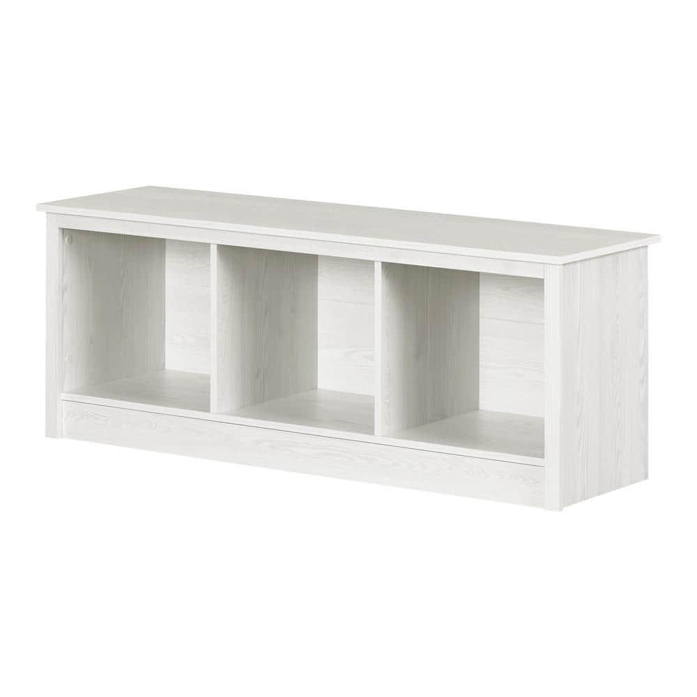 South Shore Fernley, Bedroom Bench, White Pine