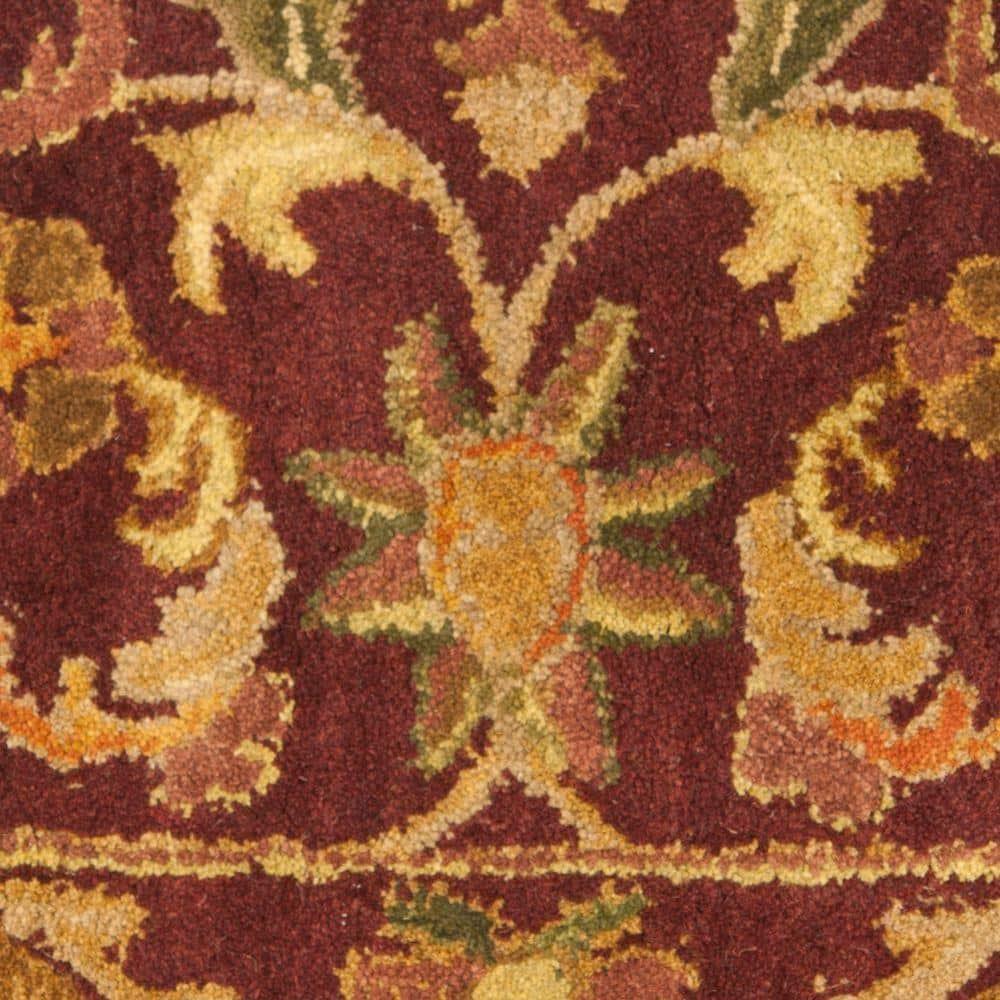 Antiquity AT52 Hand Tufted Indoor Accent Rug - Wine/Gold - 2'x4' - Safavieh