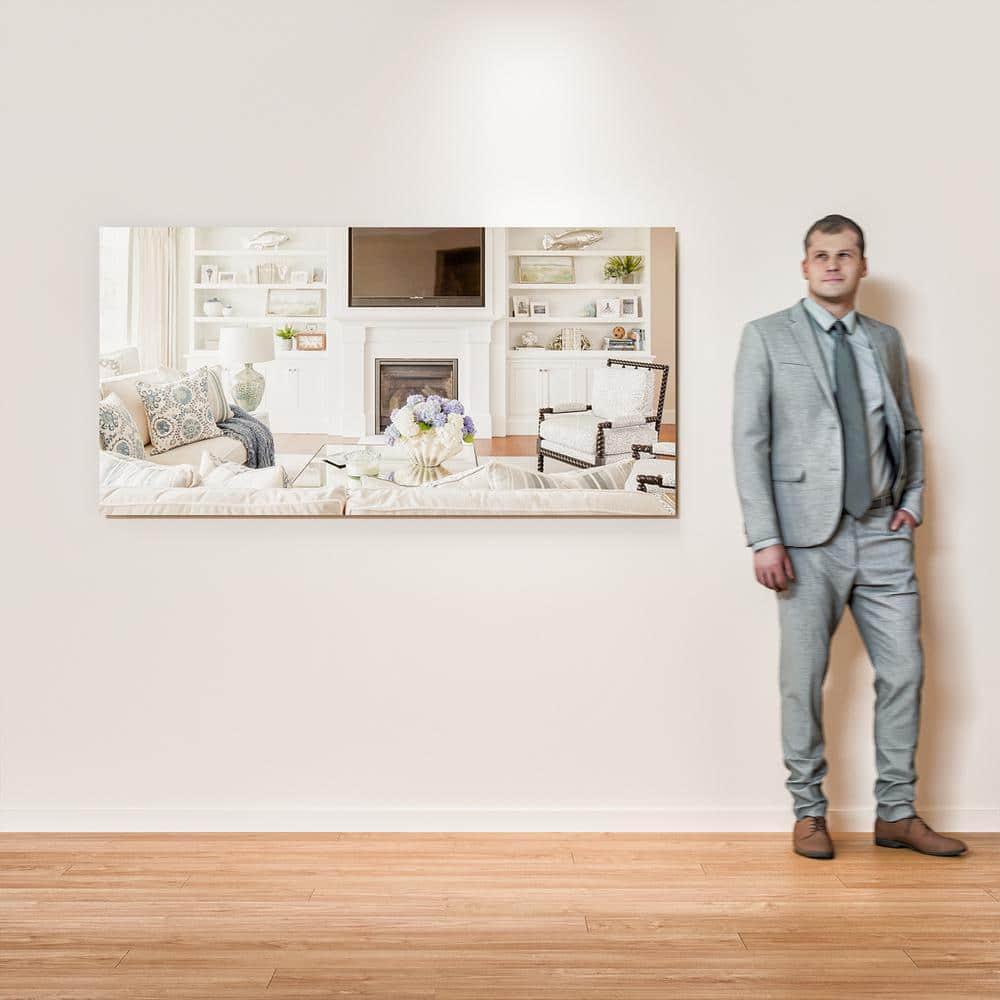 Eviva Sleek 60" Frameless Bathroom Mirror