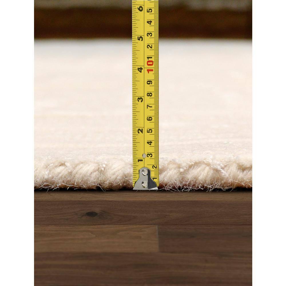 Pasargad Edgy Hand-Tufted Ivory Area Rug