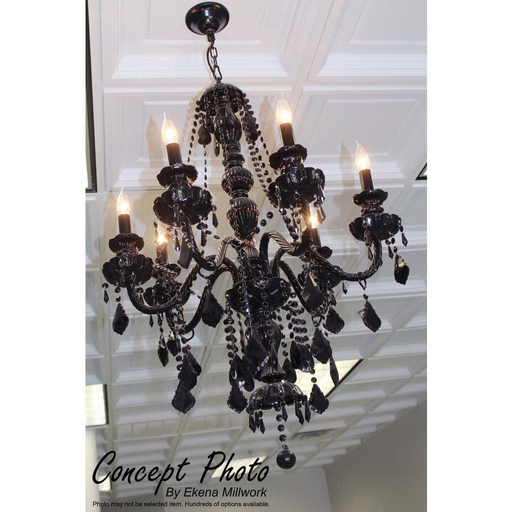Ekena Millwork Fleur-de-lis 31.5'' H x 31.5'' W x 2.38'' D Urethane Ceiling Medallion
