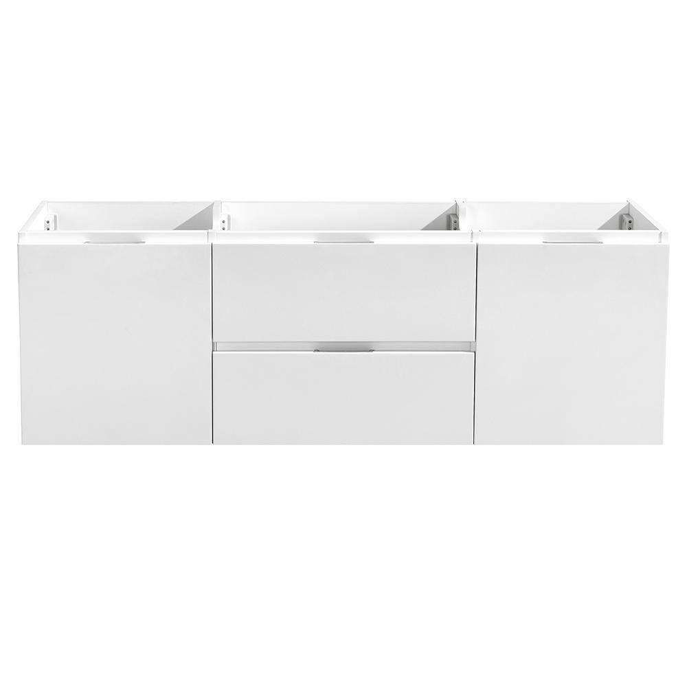 Valencia 60" Wall Mount Single Sink Bathroom Vanity Base Only (Top and Sink Not Included)