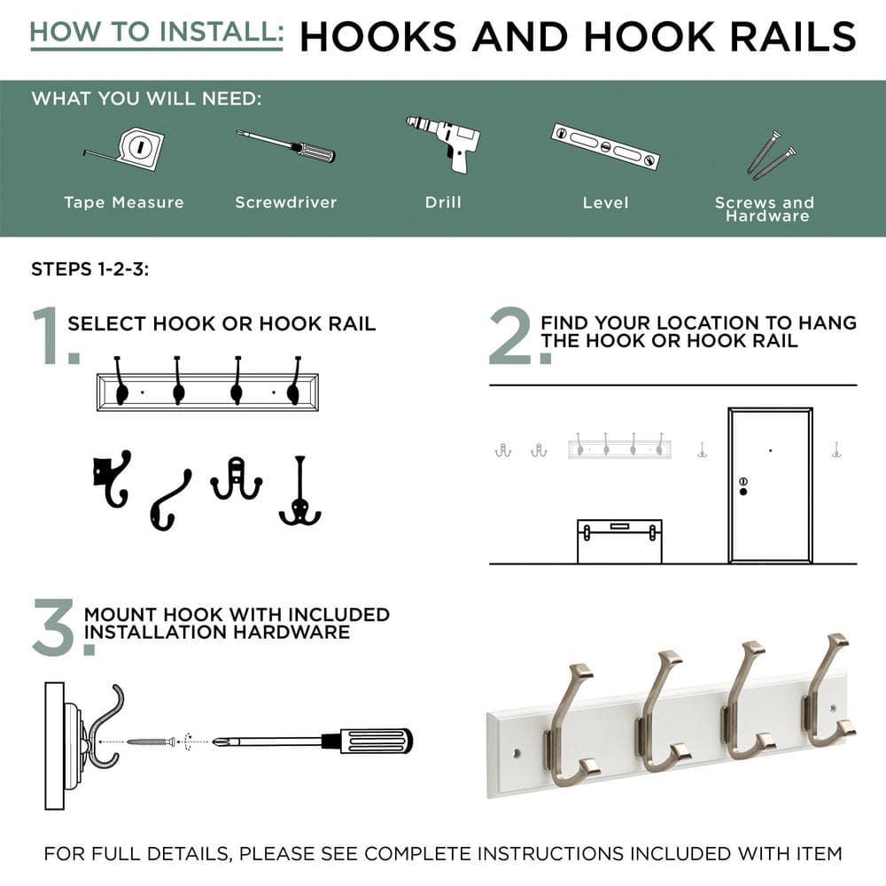 Liberty Ruavista 4-1/3 in. Venetian Bronze with Copper Highlights Coat Hook