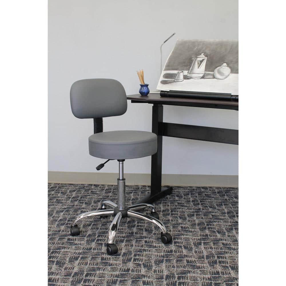Boss Office Products Vinyl Drafting Chair