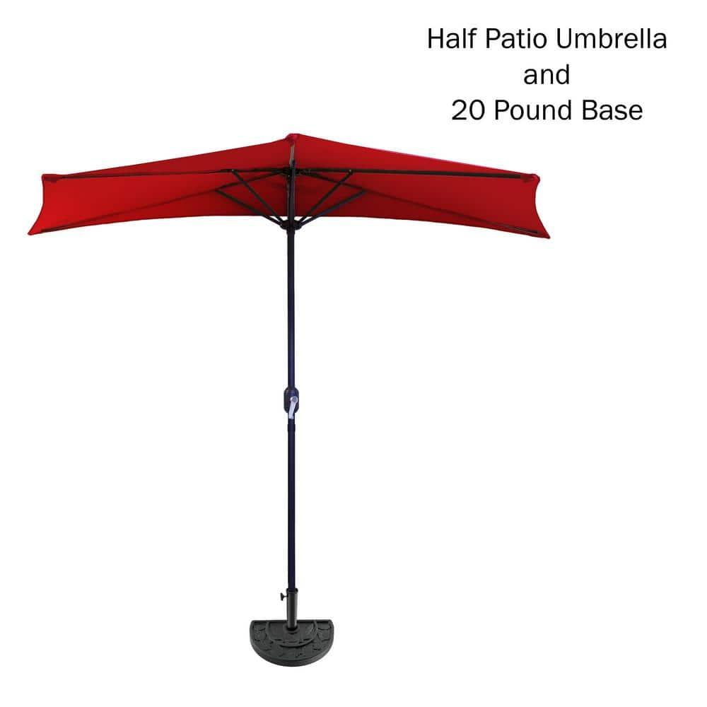 Patson 9' Half Market Umbrella