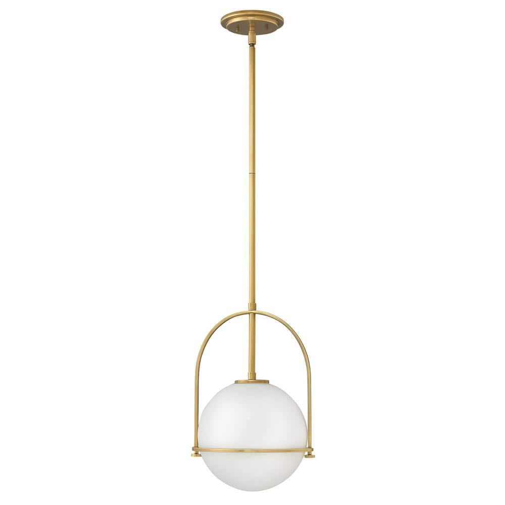 Arie Single Light Glass Dimmable Pendant