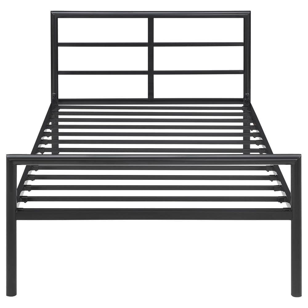 Fisher Twin Metal Bed Gunmetal