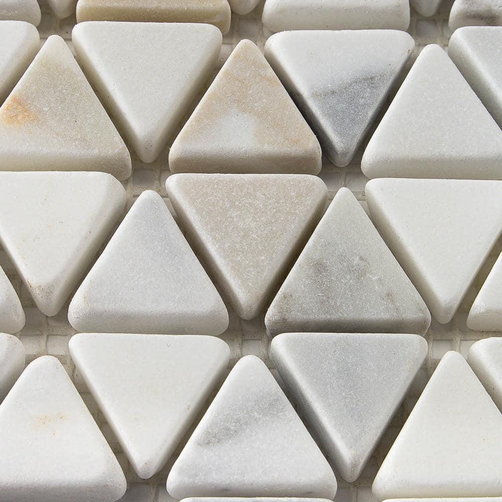 Calacatta Marble Honeycomb Mosaic Wall Tile