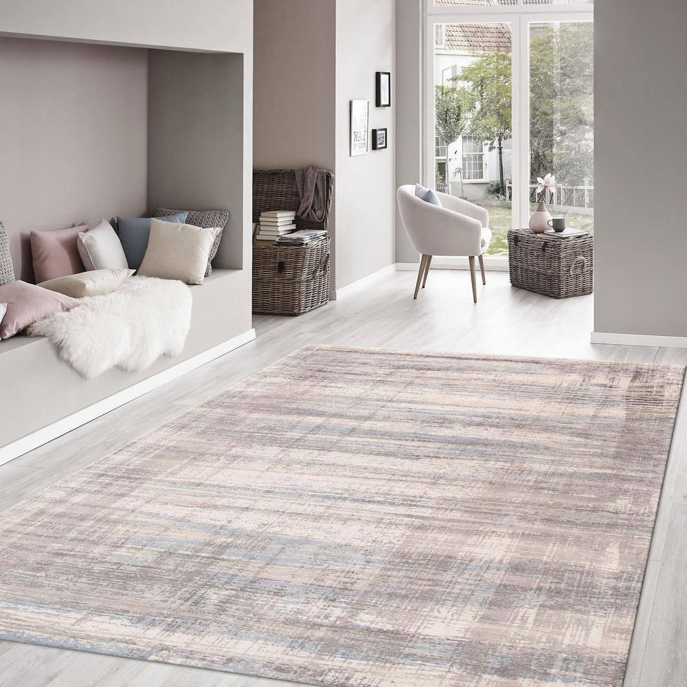 Pasargad Viscose Abstract Indoor Rug