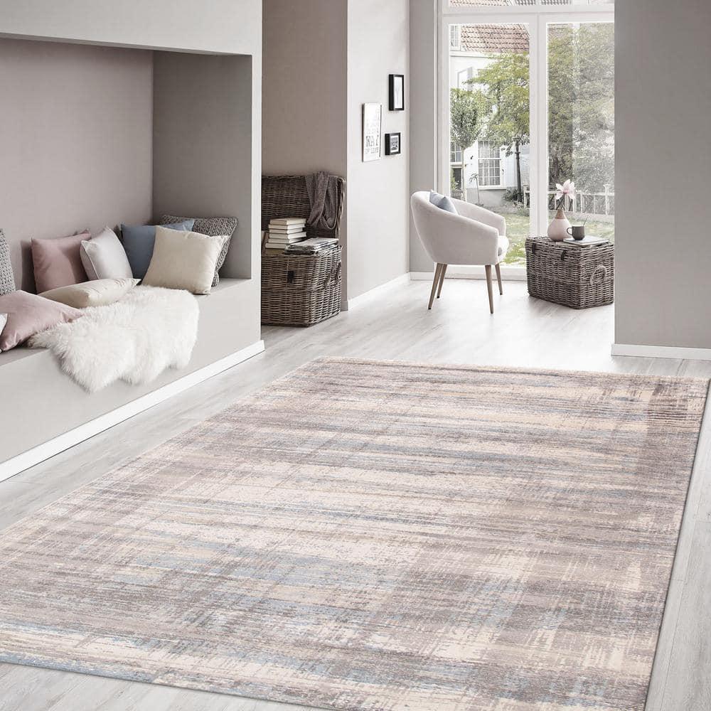 Pasargad Viscose Abstract Indoor Rug