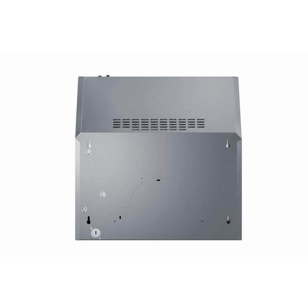 Summit Appliance Stainless Steel 200 CFM Convertible Under Cabinet Range Hood