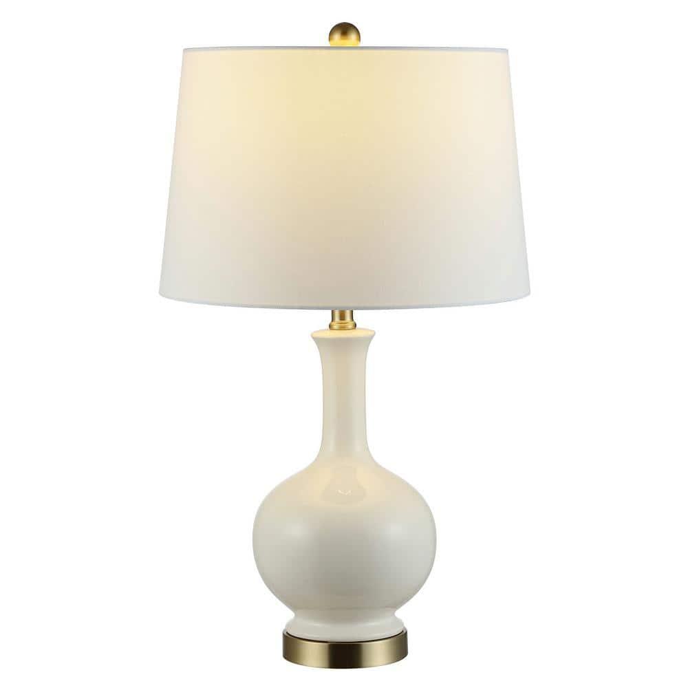 Bowie Table Lamp - 26 Inch Height - TBL4346 - Cream - Safavieh