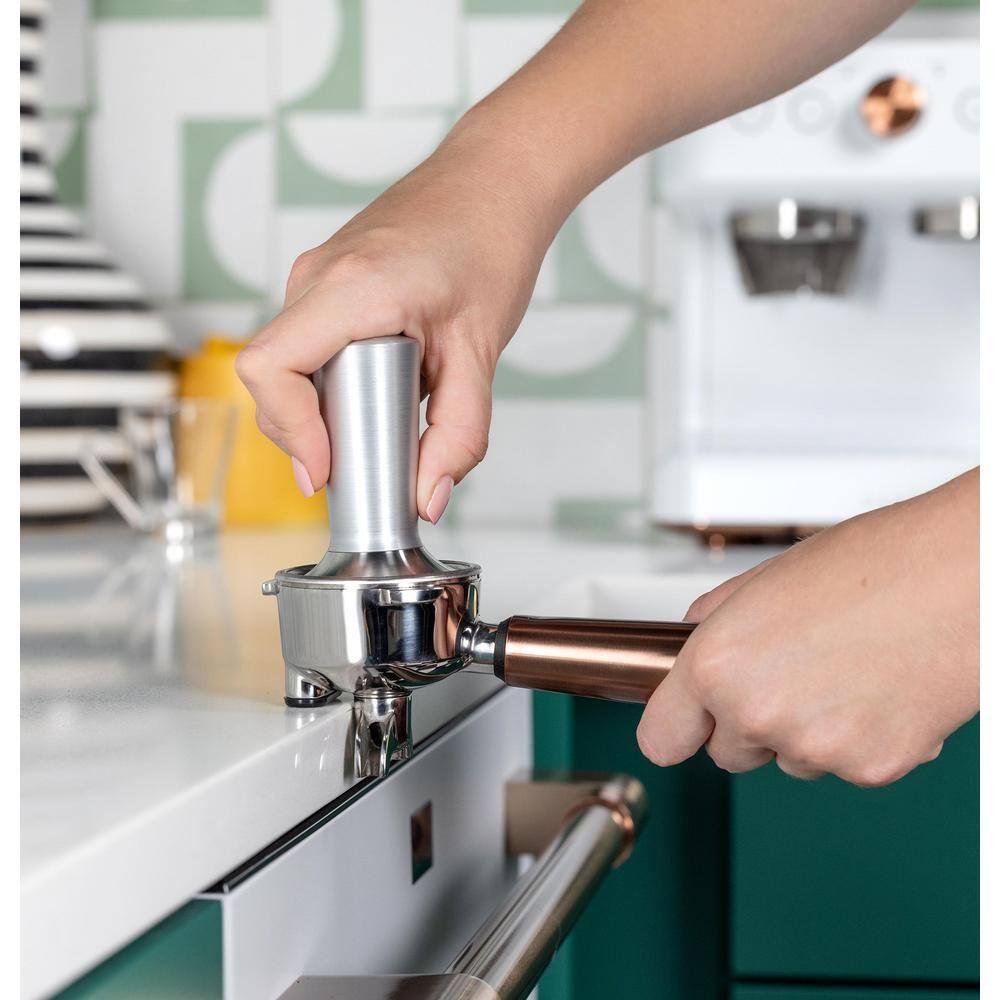 Café ™ Matte White Bellissimo Semi-Automatic Espresso Machine