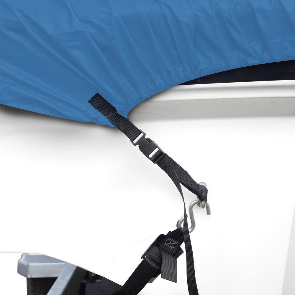 Classic Accessories Stellex™ All Seasons Boat Cover, Fits Boats 12' - 14' L x 68" W, Trailerable Boat Cover with Polyester Fade-Resistant Fabric, Model AA