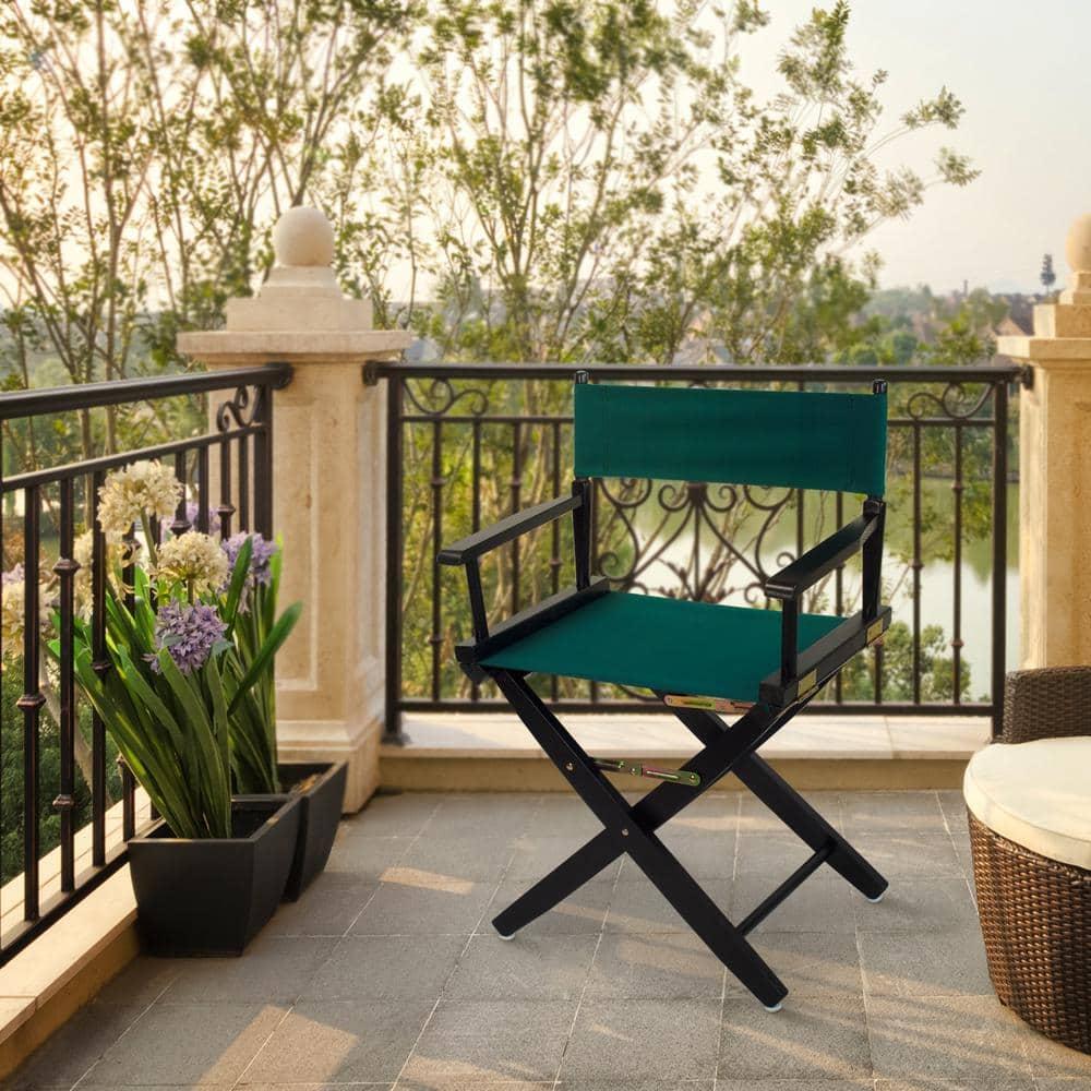 Extra-Wide Premium 18 in. Hardwoods Standard Height Directors Chair