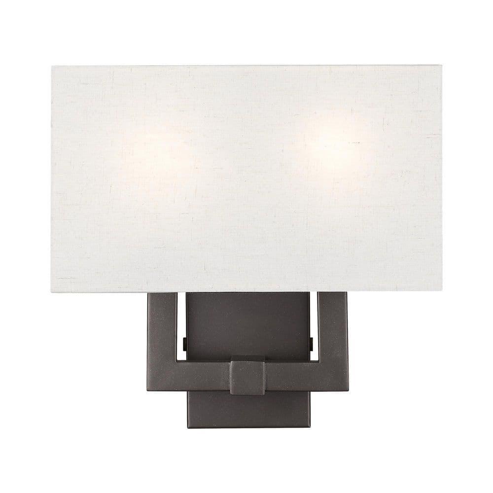 Livex Lighting Meridian 2 - Light Wall Light in  English Bronze