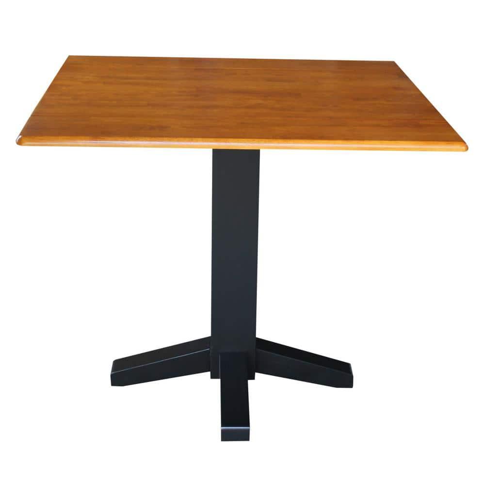 36" Sanders Square Dual Drop Leaf Dining Table - International Concepts