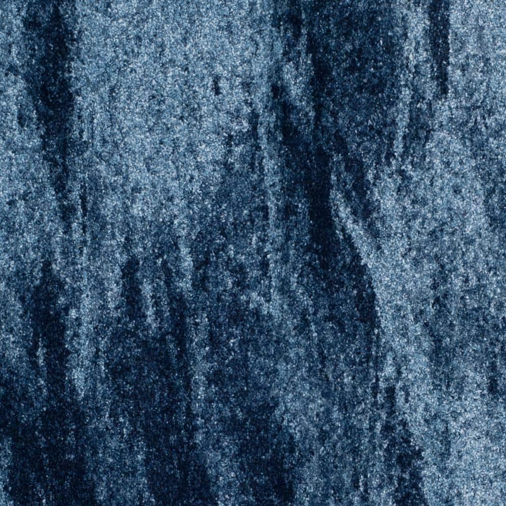 Retro RET2891 Power Loomed Indoor Area Rug - Light Blue/Blue - 8'x8' - Safavieh.