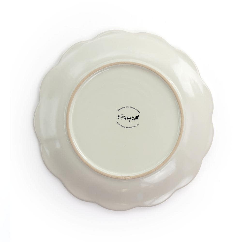 16 Piece Stoneware Dinnerware Set - Service for 4