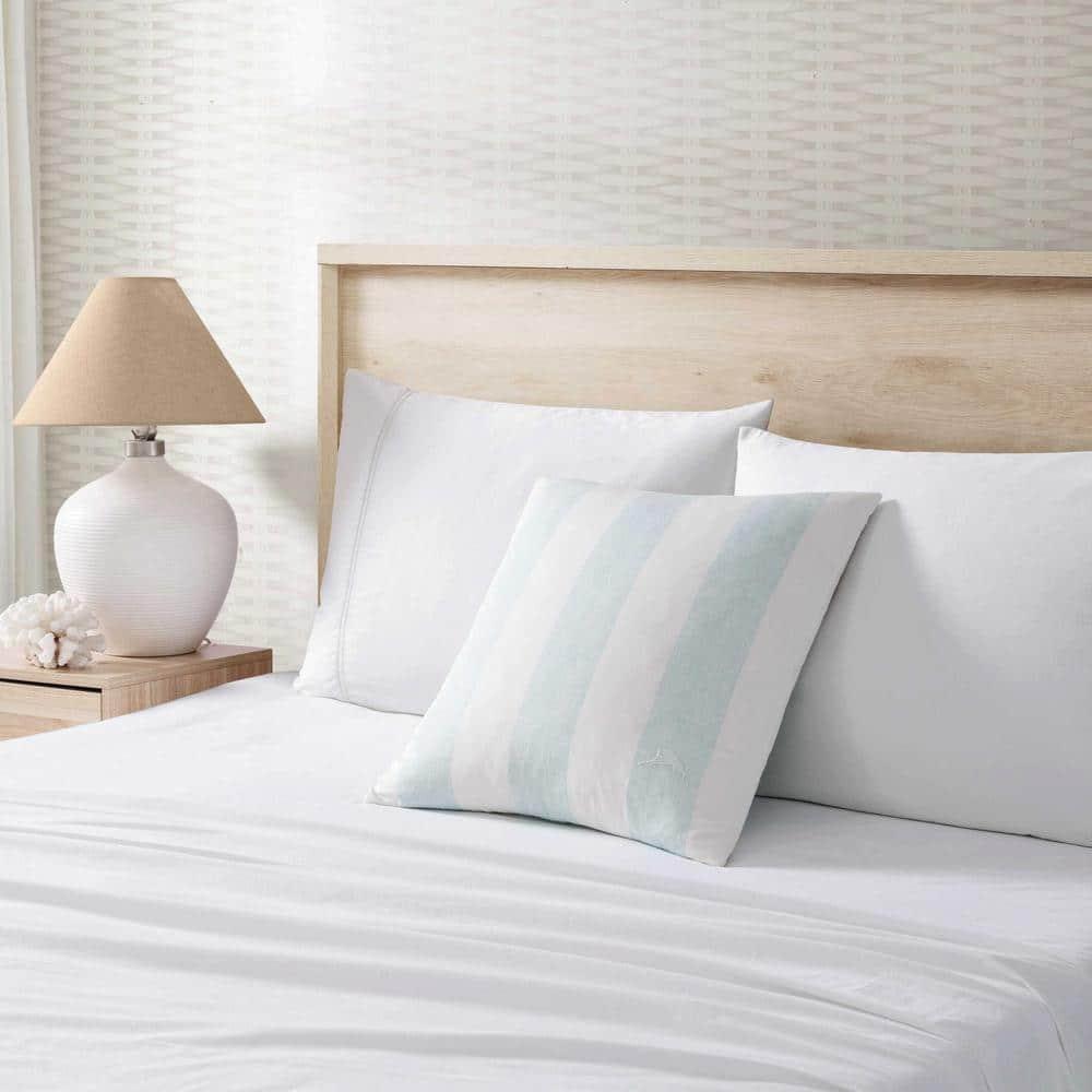 Tommy Bahama Home Awning Striped Cotton Throw Pillow