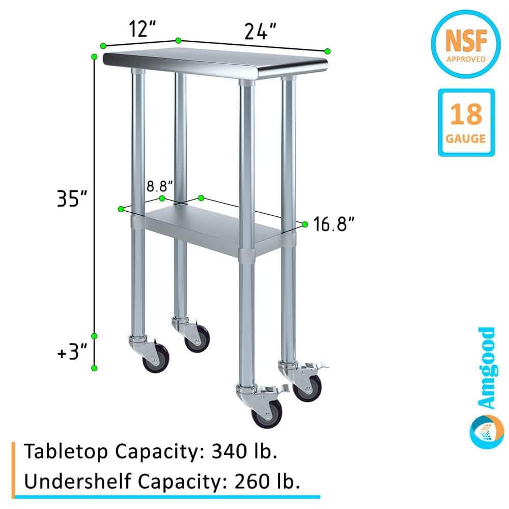 Amgood Metal Prep Table