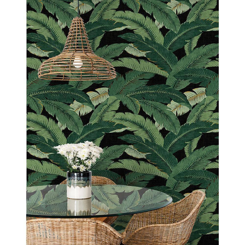 Tommy Bahama Swaying Palms 18' L x 20.5" W Peel & Stick Wallpaper Roll