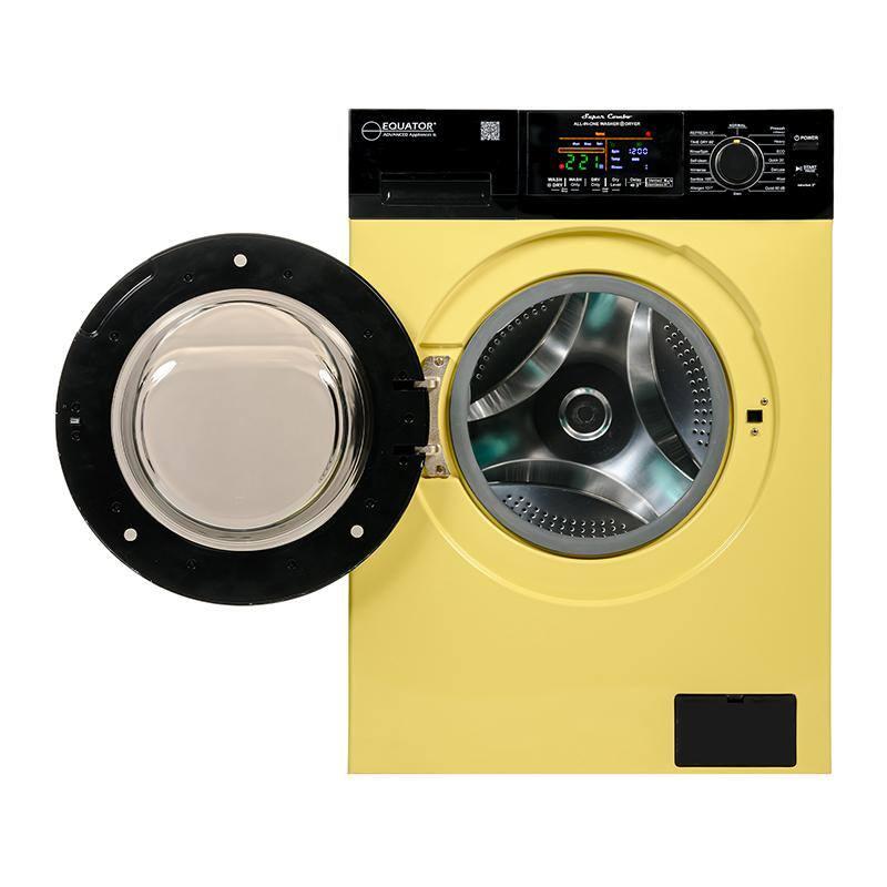Equator Ver3 Combo Washer Vented/Ventless Dry-1400RPM Color Coded Display Y/B