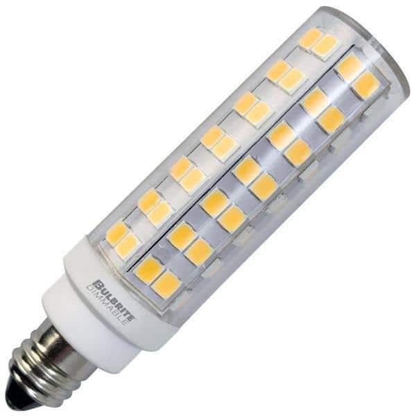 70 Watt Equivalent T6 E11/Mini Candelabra Dimmable LED Bulb