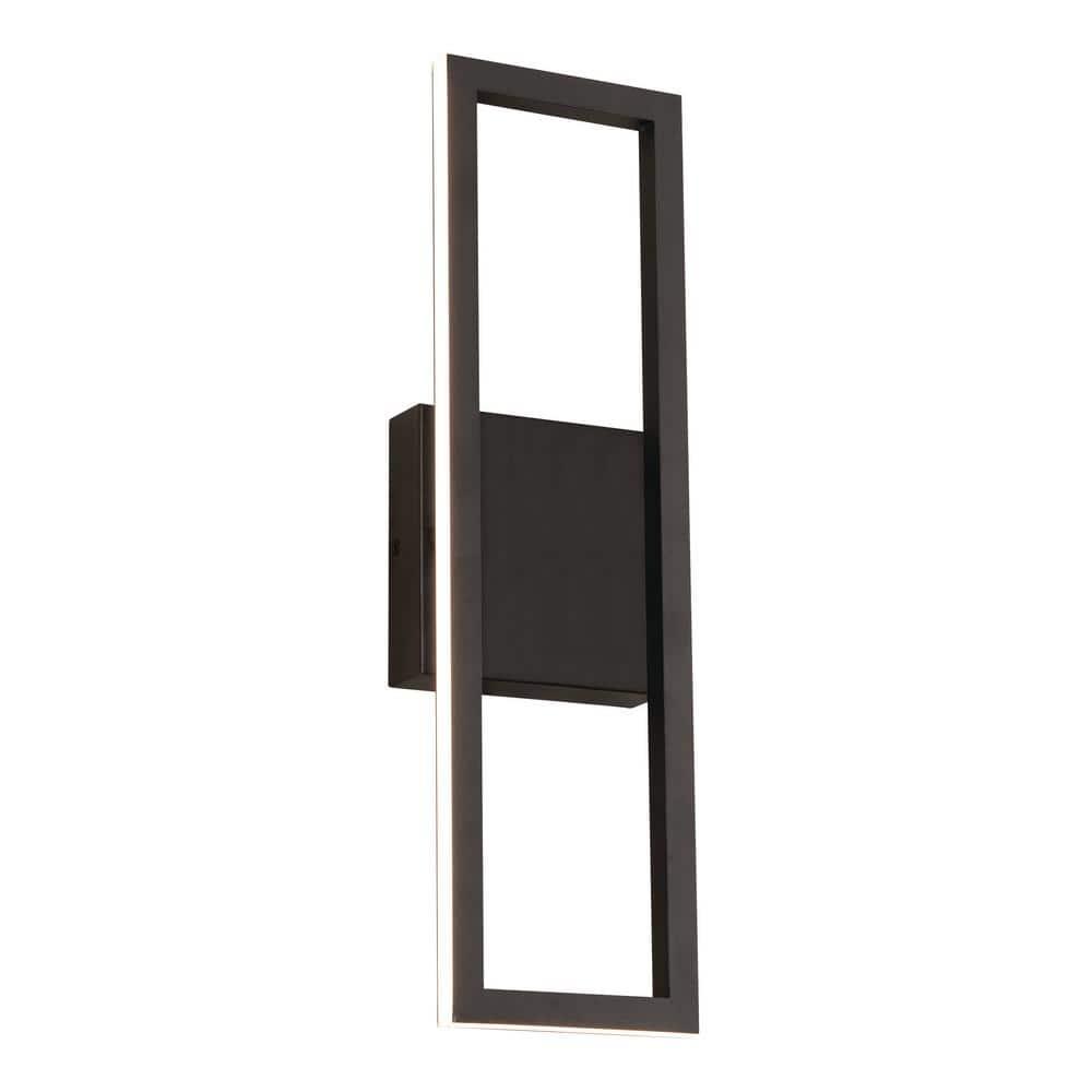 AFX - Cole - 1 Light Wall Sconce-Black Finish