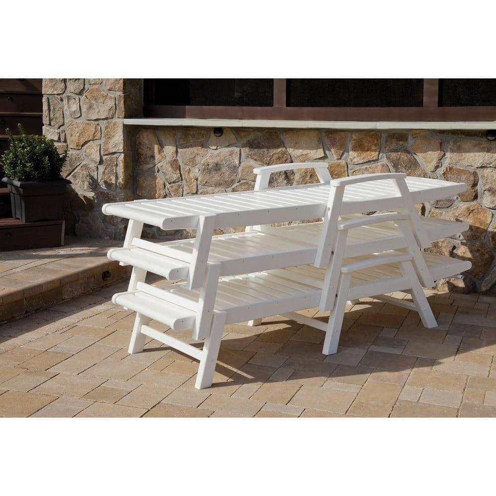 Yacht Club Chaise with Arms - Stackable