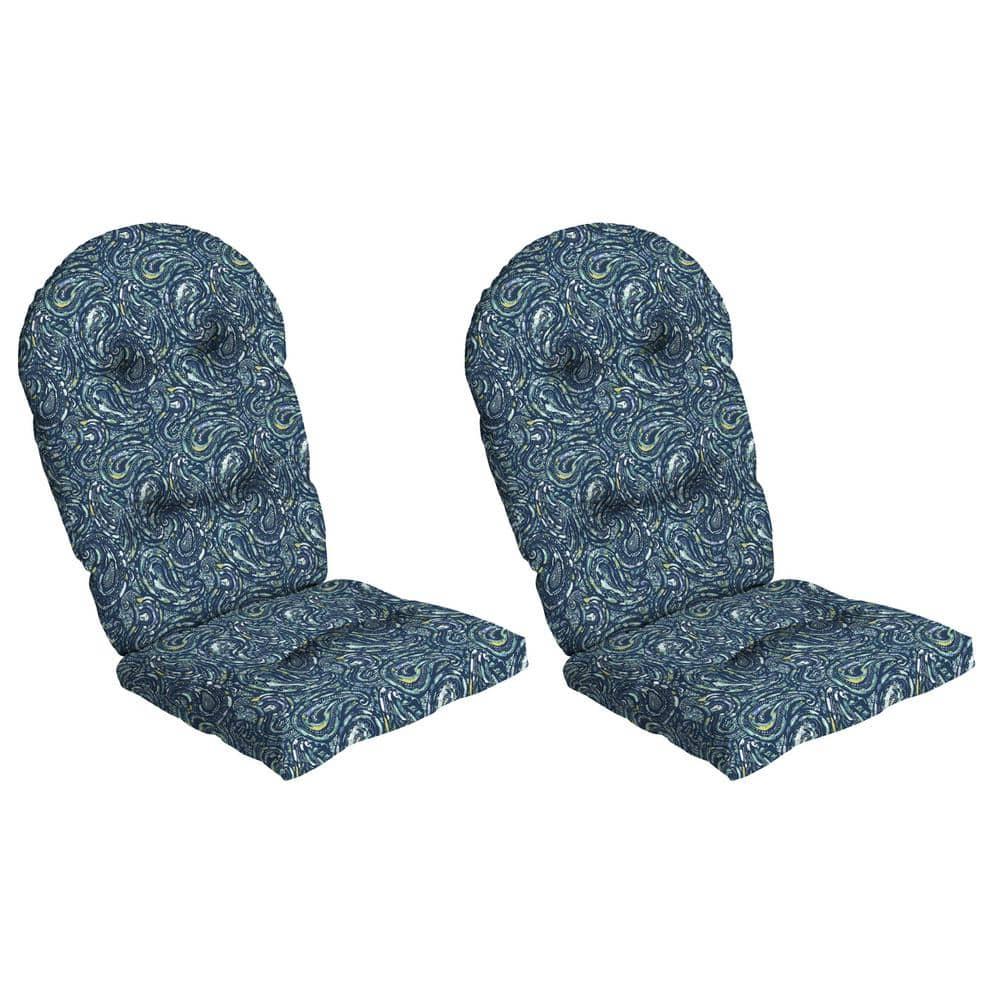 ARDEN earthFIBER Rocking Chair Cushion, Set of 2, 21.5 x 48, Rain-Proof, Fade Resistant, Cushions for Rocking and Adirondack Chairs 21.5 x 48