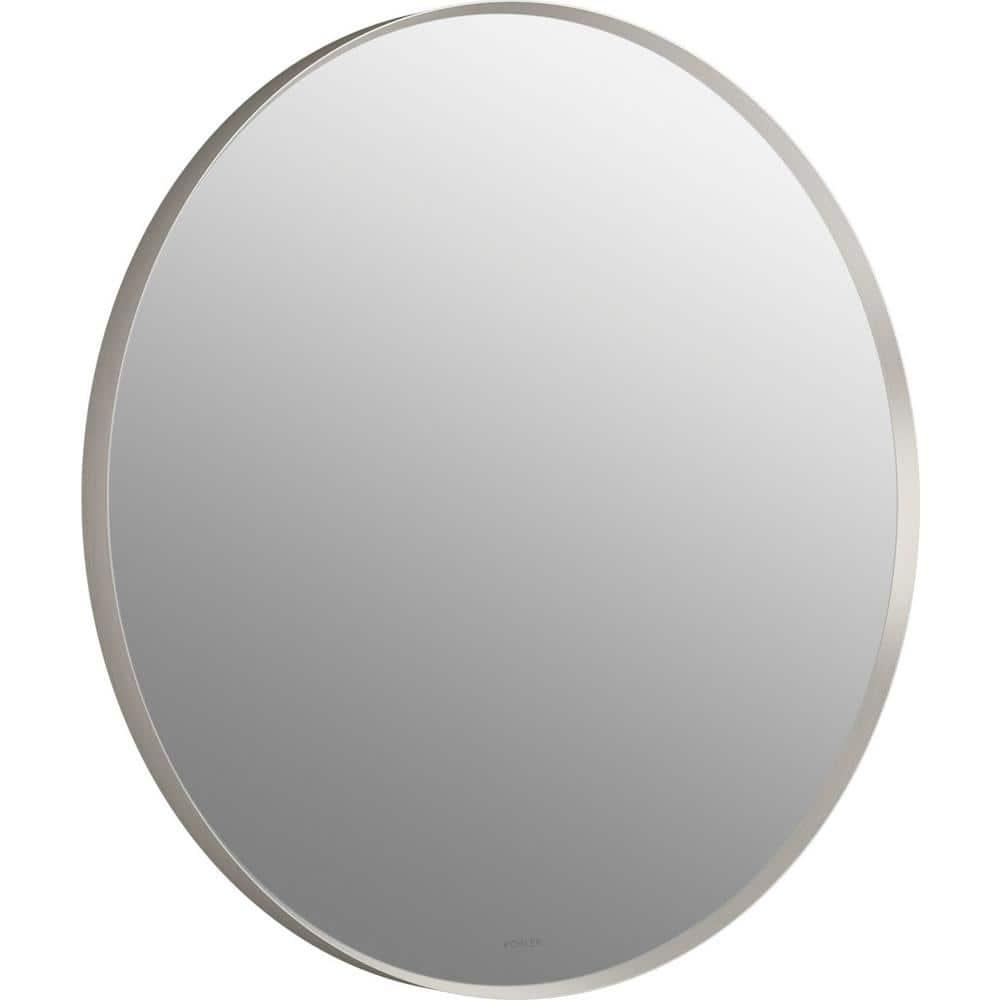 Essential Round Wall Mirror, Bathroom/Vanity Mirror with Frame