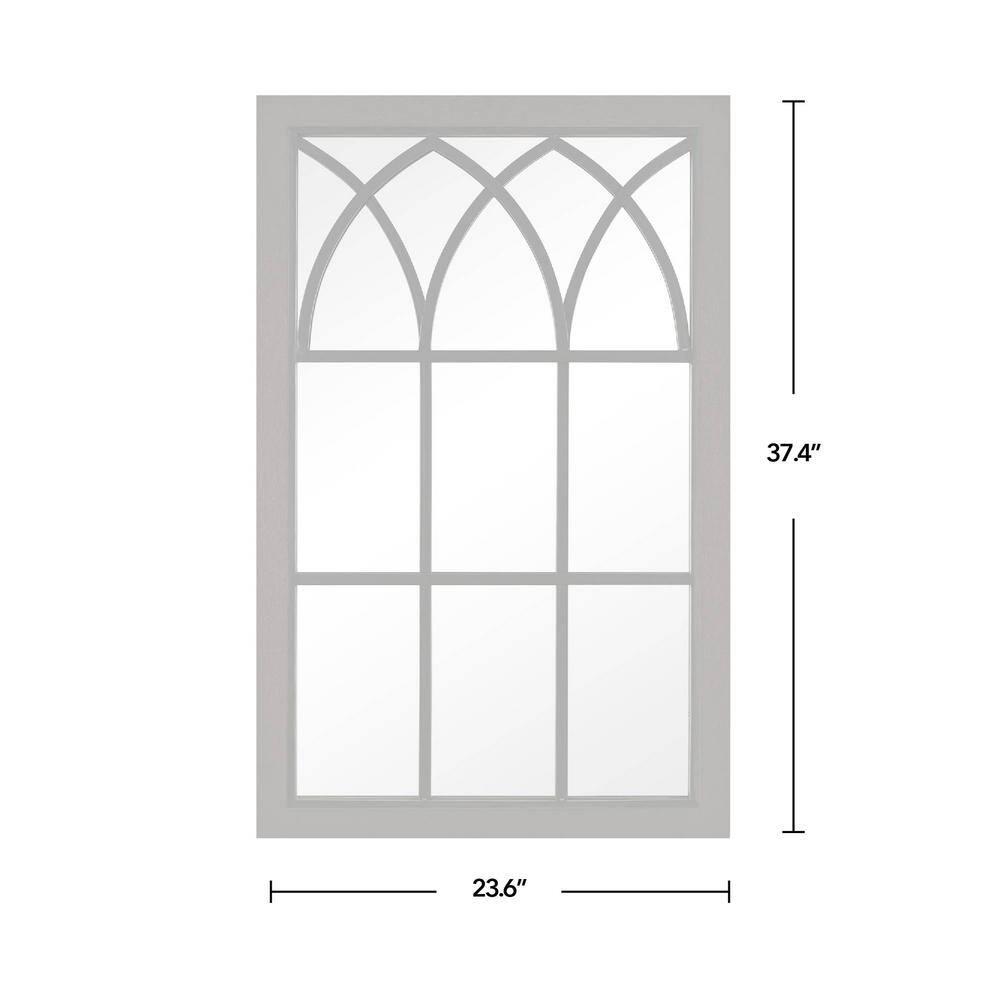 FirsTime & Co. Dark Brown Grandview Arch Wall Mirror, Farmhouse, Rectangular, 23.6 x 1.25 x 37.4 in