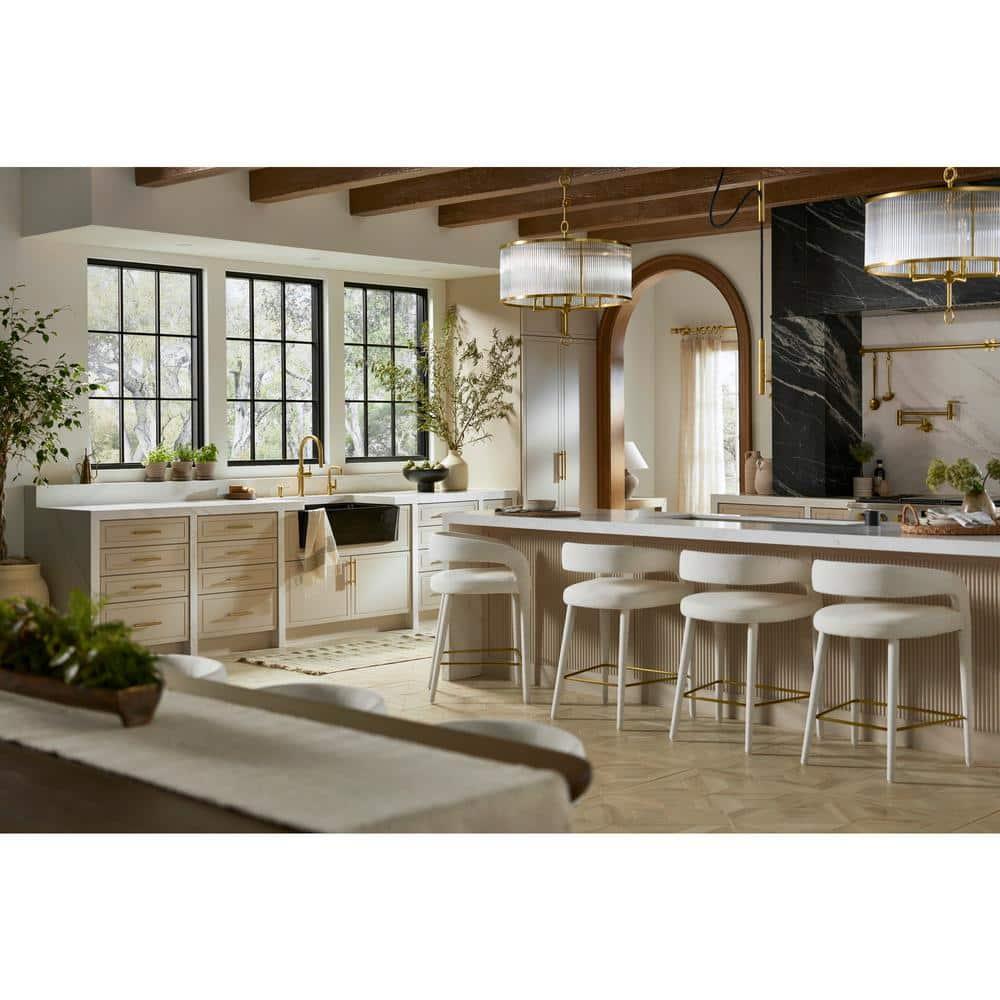 Crue Touchless Pull-Down Kitchen Sink Faucet with Three-Function Sprayhead