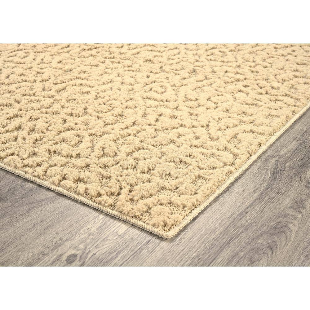Garland Rug Ivy Polypropylene Indoor Rug Set, 3 Piece Set (5'x7', 3'x4', & 2'x5') Tan