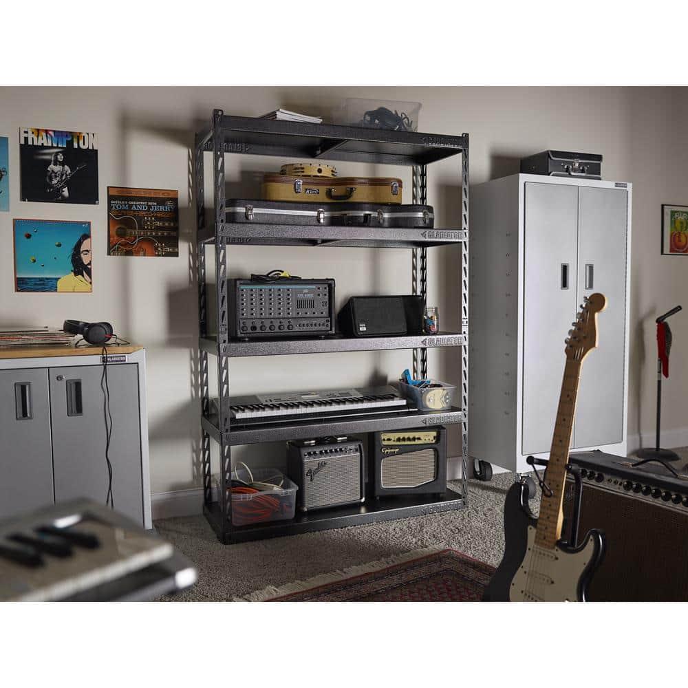 48" Wide EZ Connect Rack With Five Deep Shelves