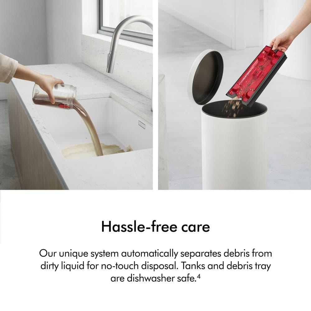 Dyson WashG1 Wet Cleaner Matte Black/Blue: Bagless, Battery-Powered, 4 Speeds, Hardwood & Hard Floor, 2-Year Warranty
