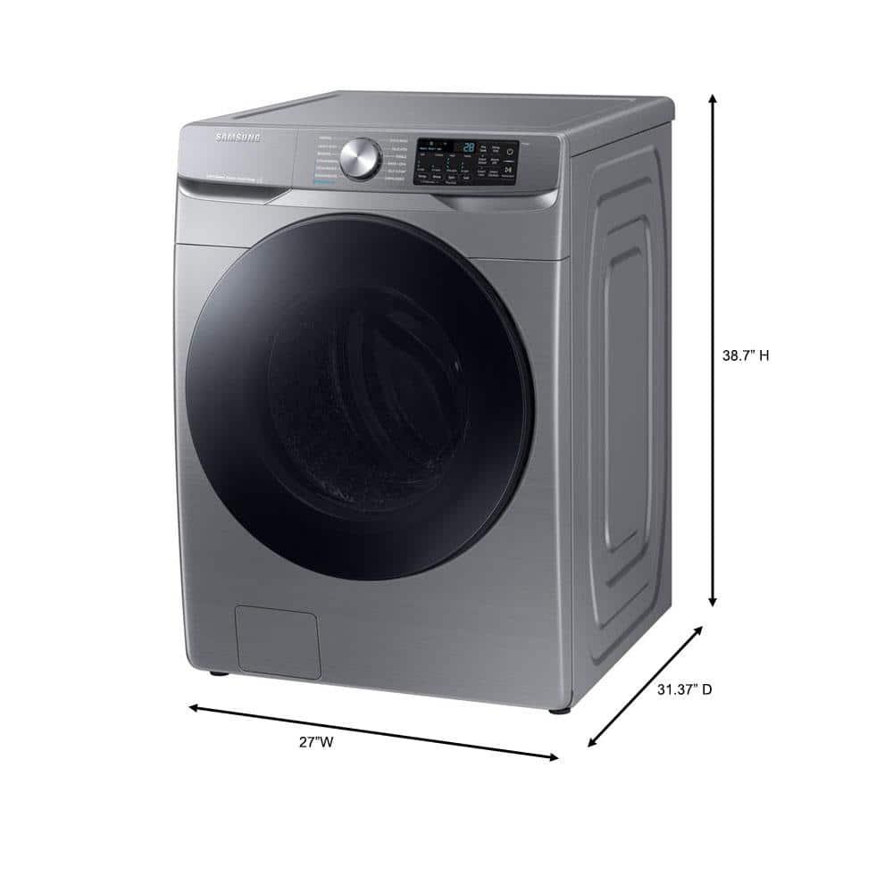 Samsung 4.5 cu. ft. Large Capacity Smart Front Load Washer with Super Speed Wash