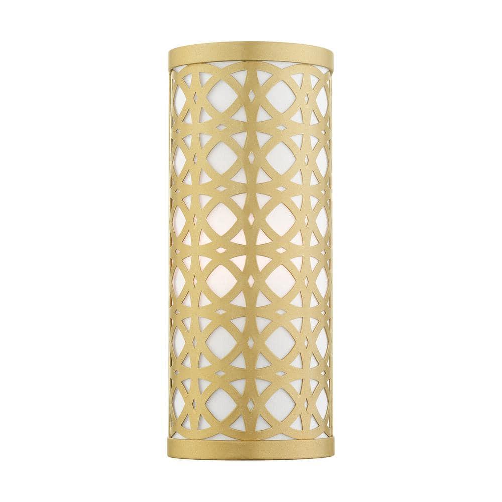 Livex Lighting Calinda 1 - Light Wall Light in  Soft Gold