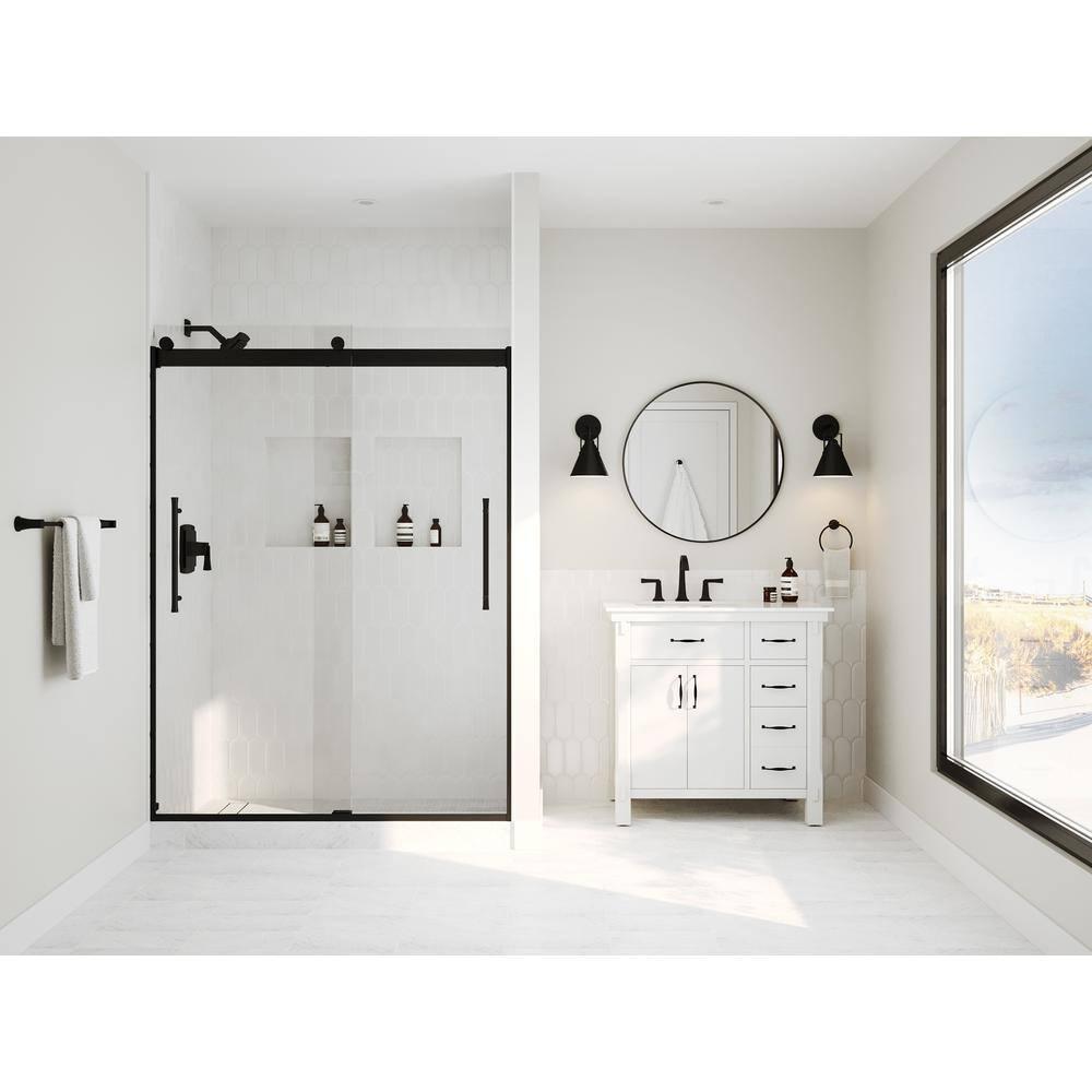 Essential Round Wall Mirror, Bathroom/Vanity Mirror with Frame