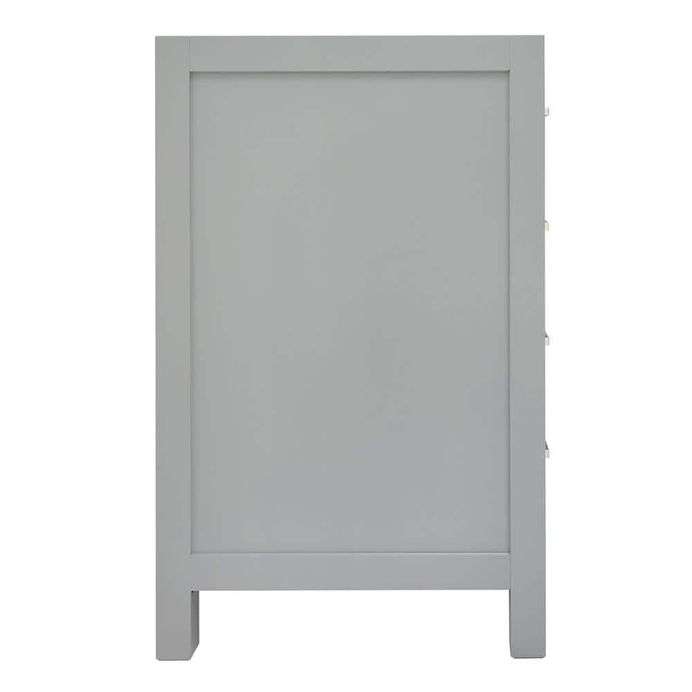 Ariel A067d-Bc Cambridge 66" Double Free Standing Vanity Cabinet Only - Grey