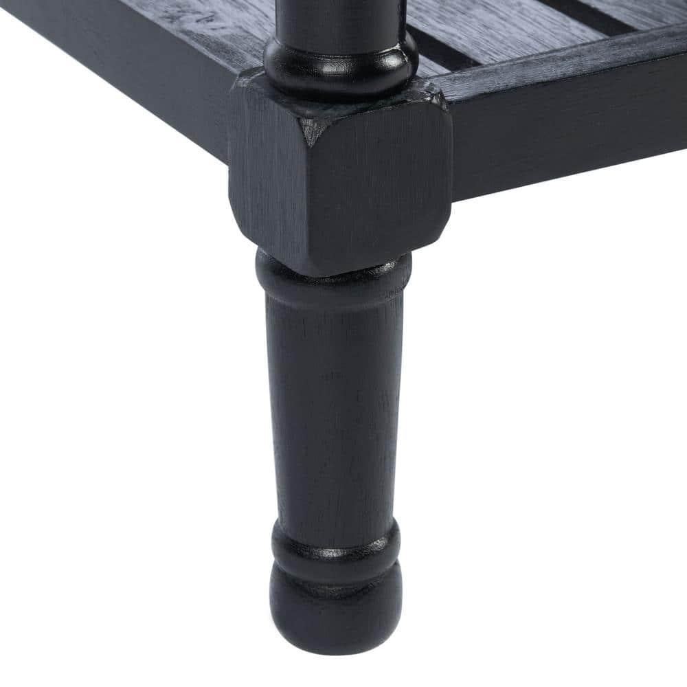 Tate 2 Drawer 2 Door Console Table - CNS5722B - Black - Safavieh