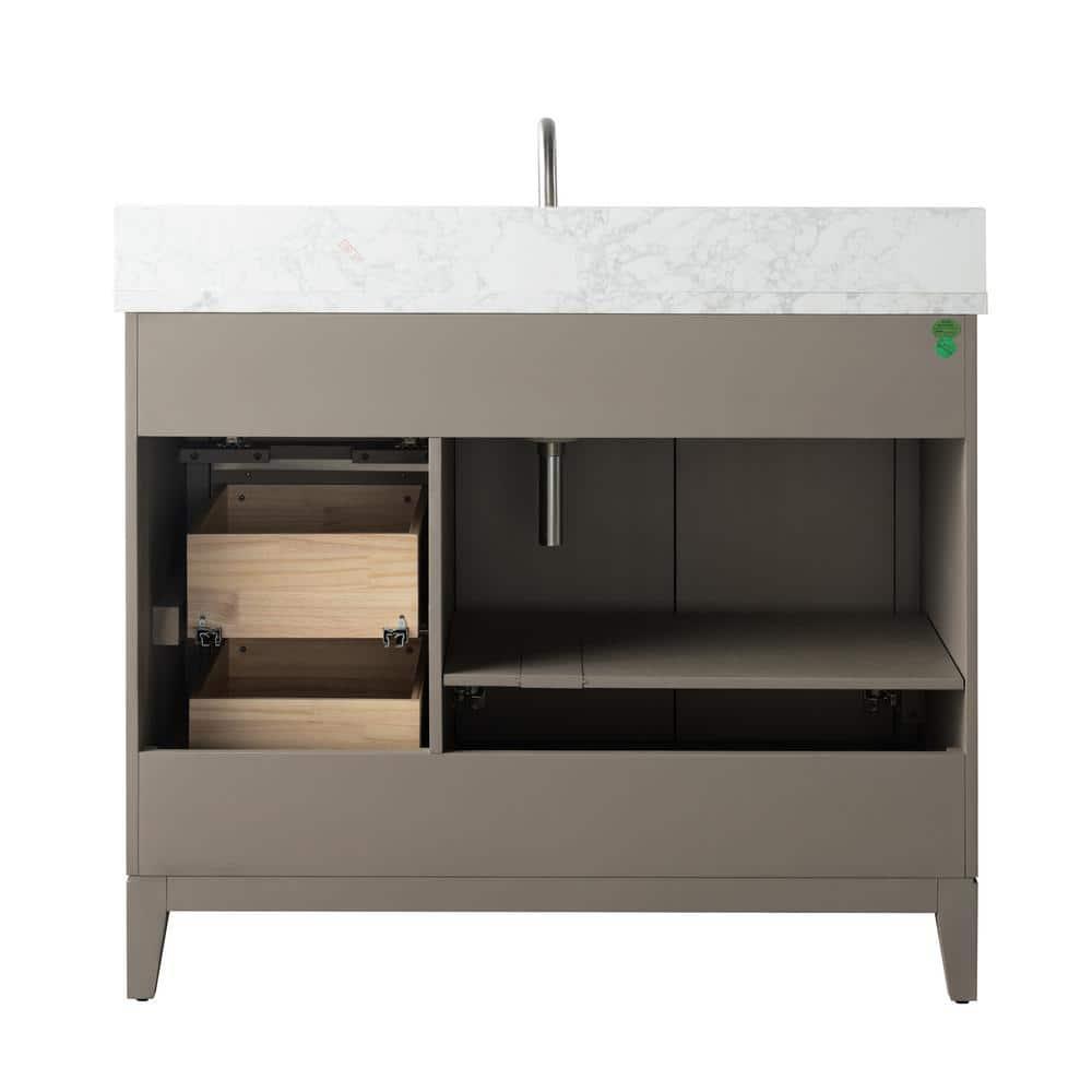 42 Single Bathroom Vanity with Top